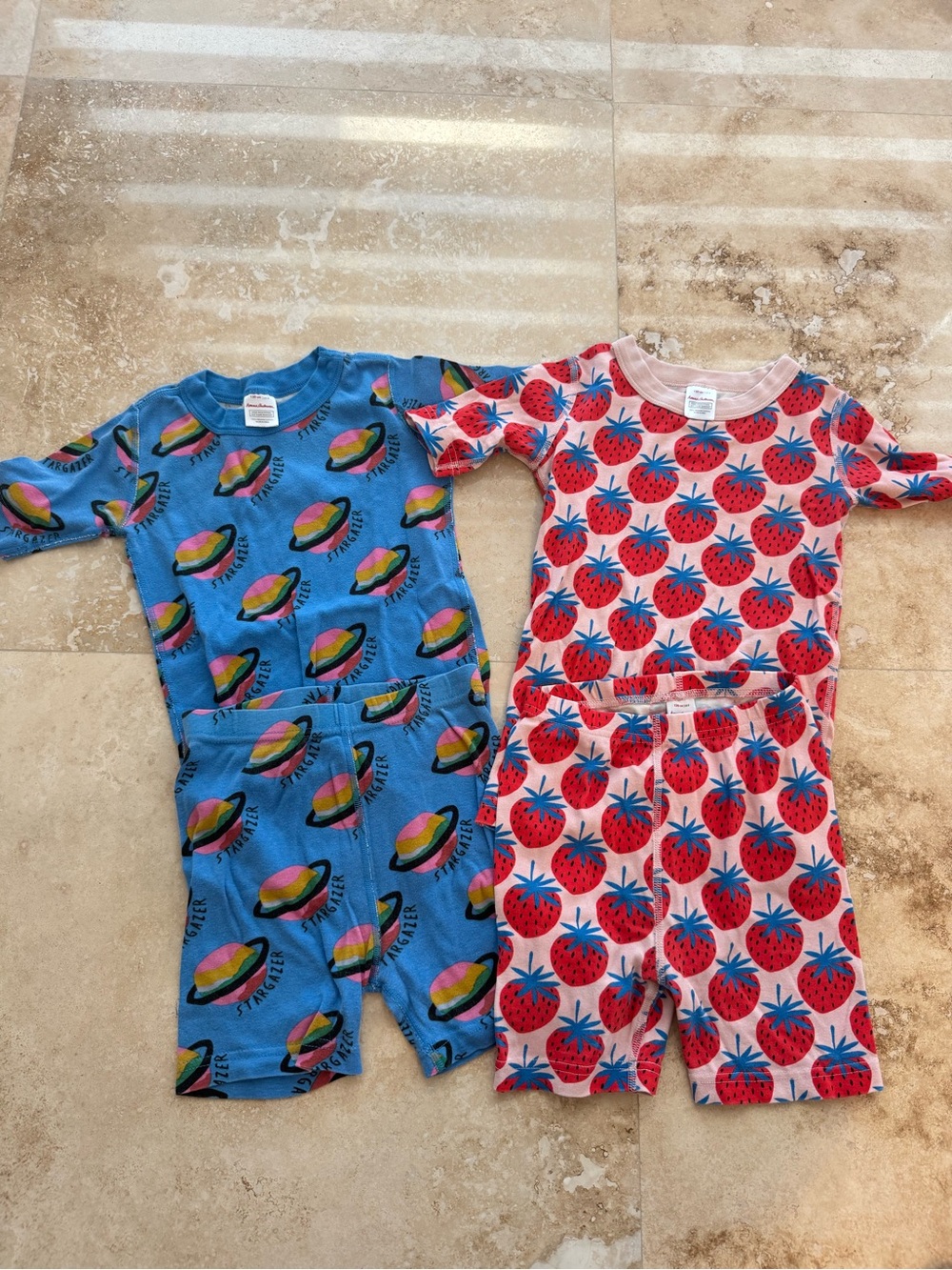 Hanna Andersson Short Pajama Sets- Sz 8/130
